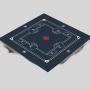 Luxury Square Rubber Game Mat - Chess Poker Mahjong Table Mat