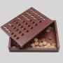 Four in a Row Family Game - Eco-Friendly Bamboo & Plastic