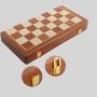 Handmade Magnetic Chess Set with Queens