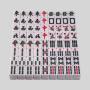 144PC Flower Mahjong Set - Custom Wholesale, Chinese, USA, SG, Japan