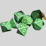 Acrylic Polyhedral Dice Set - DND RPG 7pcs Wholesale