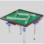 Folding Mahjong Table - Metal/Wood Portable Table 80x80CM