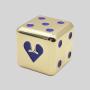 Custom Metal D6 Dice Wholesale - Logo Engraved Dice Sets