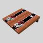 Outdoor Wood Cornhole Set - Regulation Games with Bags & Case