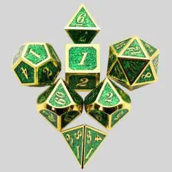 Metal Dice Set - Tabletop Games & Party Props