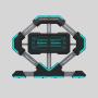 RGB Diamond Guardrail Gaming Table - WE Esports Desktop