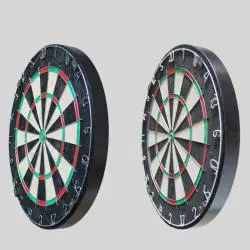 18in Custom Dart Board, Sisal Target, Competition Standard