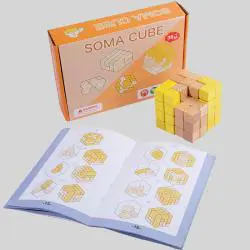 Montessori Cube Building Blocks - 3D Puzzle Toys