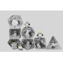 DND Penguin Resin Dice Set - Round Edge