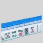 Custom Colorful Mini Mahjong Tiles - Travel Set, Play Cards