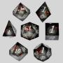 Custom Dragon Eye DND Dice Set Resin Polyhedral Dice for D&D Game