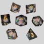 Resin D&D Dice Set - Polygonal Sharp Edge Dice