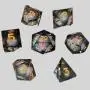 Resin D&D Dice Set - Polygonal Sharp Edge Dice Resin D&D Dice Set - Polygonal Sharp Edge Dice
