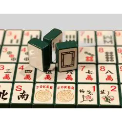 Vintage Enrobed Mahjong Tiles - Custom Design