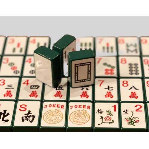 Vintage Enrobed Mahjong Tiles - Custom Design