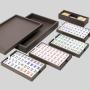 Custom Luxury Mahjong Set - PU Leather Box, Travel Game Set