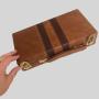 Multi Game Board Set: Backgammon Chess Checkers Cribbage Dominoes