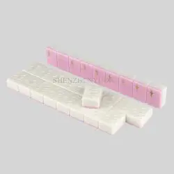 Custom Two-Tone Mahjong Tiles, Pink Magnets, American Mahjong Set