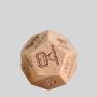 Custom Wooden Meeple Family Dice Set - Jayw