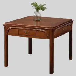 Luxury Automatic Solid Wood Mahjong Table - America Square