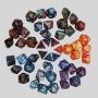 7 Dice Set DND RPG with Bag - D4 D6 D8 D10 D12 D20