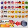 65 Tiles Seaside Escape Mahjong Game Set White