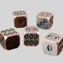 Skull Metal D6 Dice - MINI PLANET D&D RPG Dice