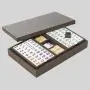 Custom Luxury Mahjong Set - PU Leather Box, Travel Game Set