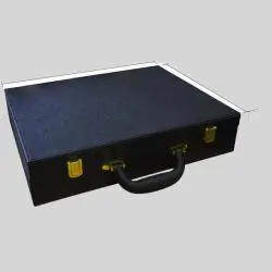 Acrylic Mahjong Set - 160 Tiles, Leather Box, SMH