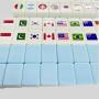 Custom Seaside Escape Mahjong Tiles - 36mm Acrylic Game Set
