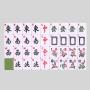 Digital Mahjong Board Game - 36 Bamboo Silk Table Game
