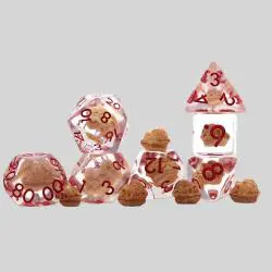 DND Resin Bone Dice - Custom 16mm RPG