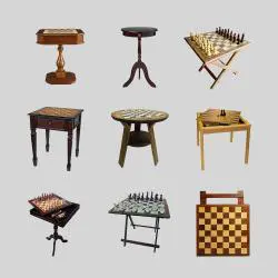 Customizable Chess Table - 30 Years Factory Direct Sale