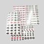 Mahjong Tiles Set - SZ 168 Tiles Game Toys