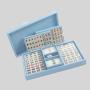 Luxury PU Leather Mahjong Set - 166pcs Adult Tiles