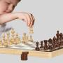 Magnetic Wooden Chess Set - Folding Board Wholesale