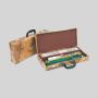 Luxury Designer Mahjong Set with Leather Case - Xiangyu PG-026