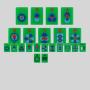 Acrylic Mahjong Tiles Set - American MahJongg Game