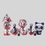 DND Skull Resin Dice Set - Transparent Halloween Board Game