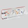 Luxury Acrylic Rummy Tiles - 160pcs Game Set Gift