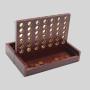 Four in a Row Family Game - Eco-Friendly Bamboo & Plastic