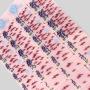 Millennial Pink Acrylic Mahjong Set - Unique Tiles