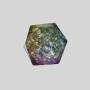 7PCS Dichroic Glass Dice - Nian RPG DND Games
