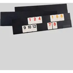 Custom Plastic Rummy Game Set - Israel Mahjong Toy Gift