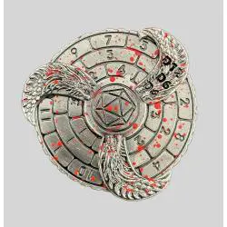 LM Metal Fidget Spinner Board Game - Fun D&D Tool with Storage Box