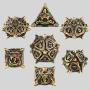 Custom D&D Metal Dice Set - 7PC Wholesale
