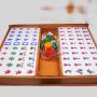 Mini Singapore Mahjong Tiles - PVC Box, Custom Logo