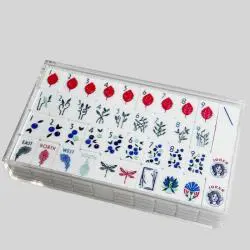 Acrylic Mahjong Tiles - Custom Japanese American Chinese Game Set