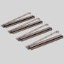 Black Modern Mahjong Racks with Pushers - Custom Tile Holder