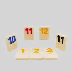 Custom Wooden Mahjong Rummy Game - Parent-Child Interactive Board Game